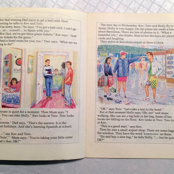 "The Barcelona Game" Paperback book to learn English as a second language - Picture 4 of 4